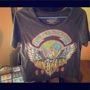 Van Halen crop top